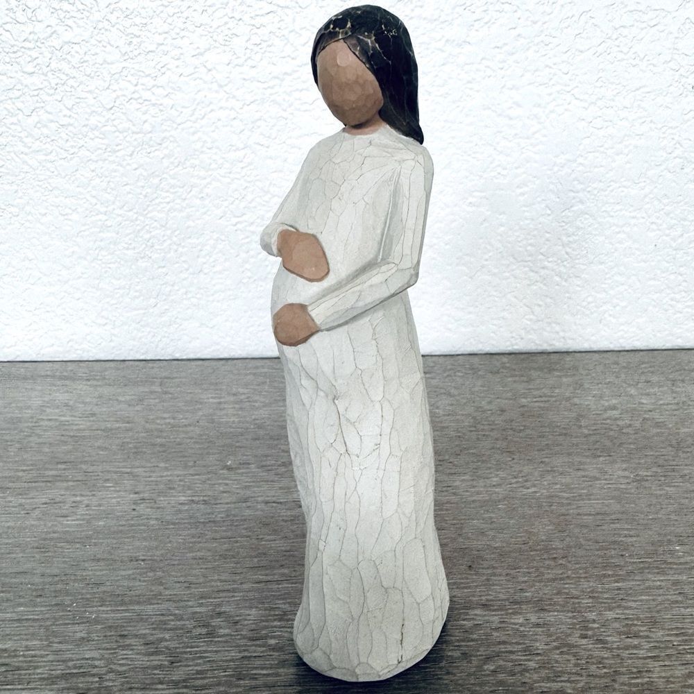 Willow Tree Cherish Maternity Pregnant Woman Figurine
